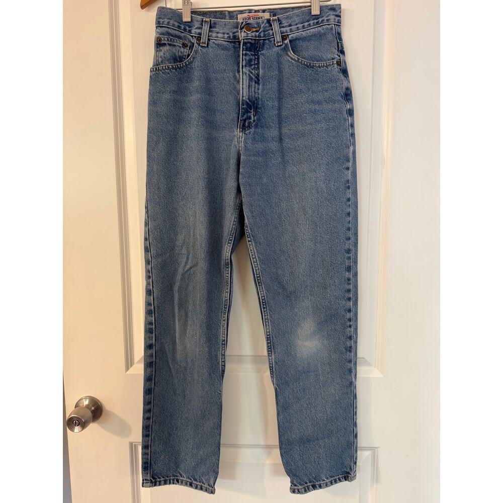 VINTEDGE | Vintage High Sierra Dungarees High Waist Mom Jeans 100% Cotton 10